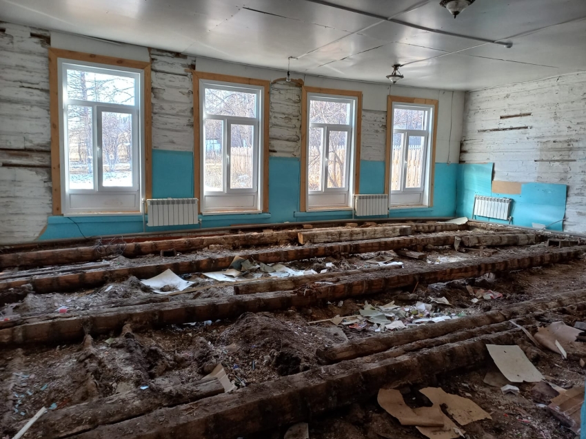 Две школы в Шелопугинском районе Забайкалья капитально отремонтируют к 15 августа